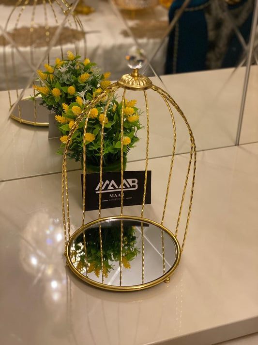 Caged Decor Holder.